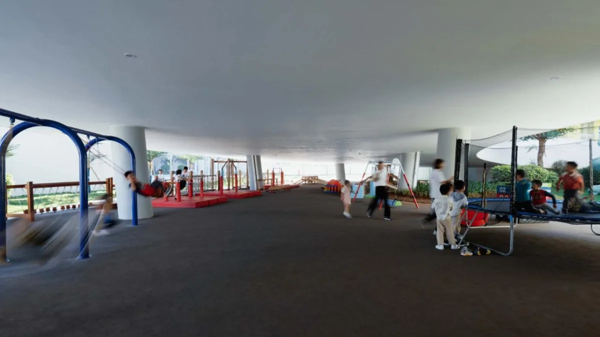 BIM建筑|海口江东寰岛实验学校 / 迹·建筑事务所