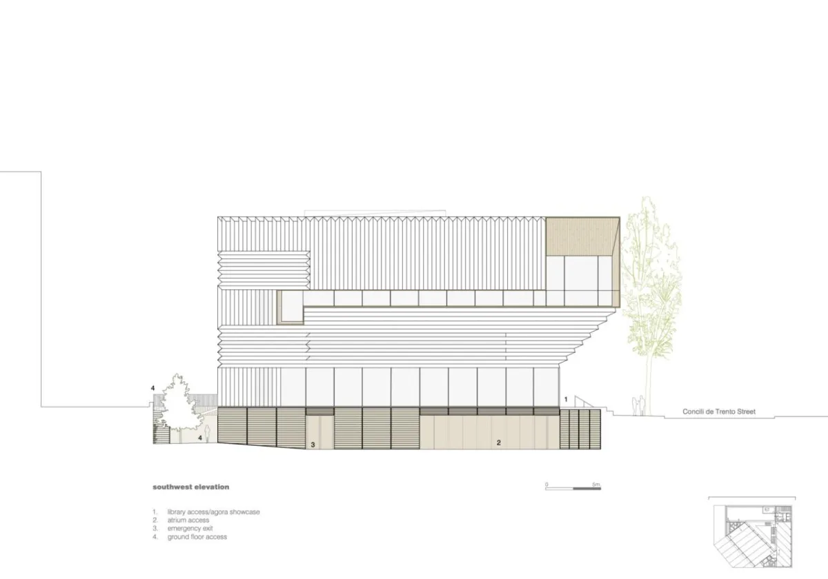BIM建筑|加夫列尔·加西亚·马尔克斯图书馆 / SUMA Arquitectura