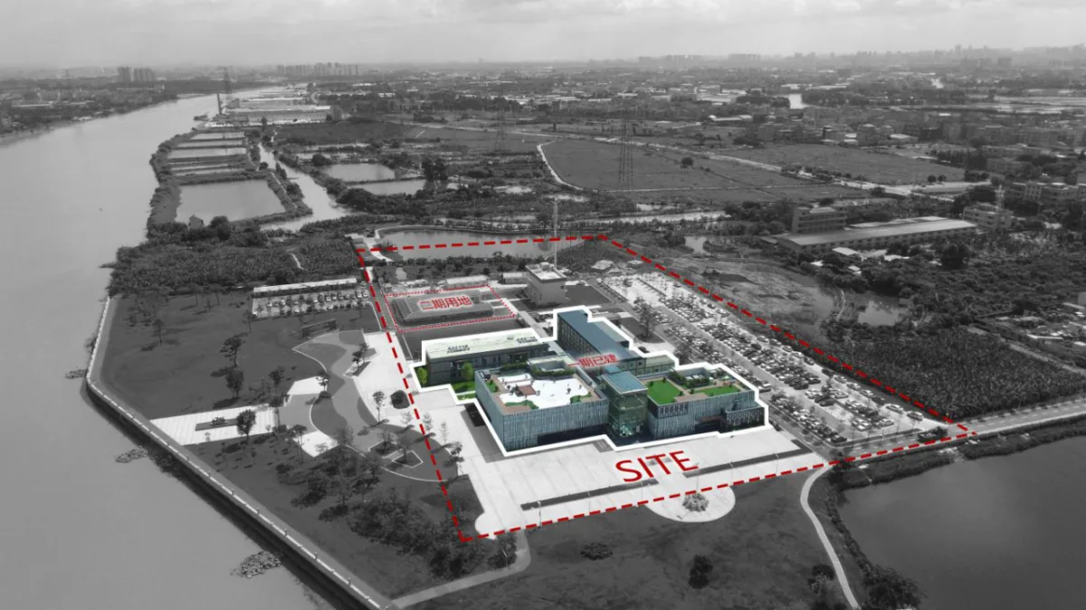 BIM建筑|立于水乡新区的精神堡垒：东莞水乡科创二期 / 森磊国际