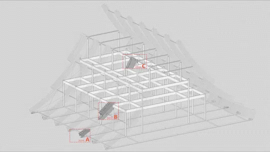 BIM建筑|撇捺之间，穿斗陌阡 / 裸筑更新建筑设计事务所