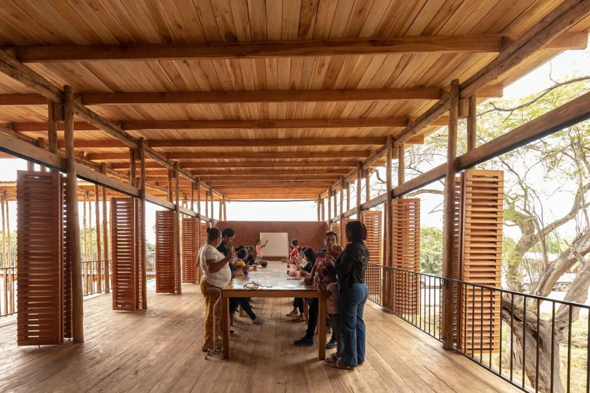 BIM建筑|织工社区生产力发展中心 / Natura Futura Arquitectura + Juan Carlos Bamba