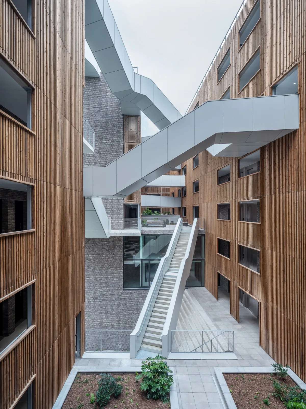 BIM建筑|法国巴黎国际大学城中国学舍 / 非常建筑 + CAAU