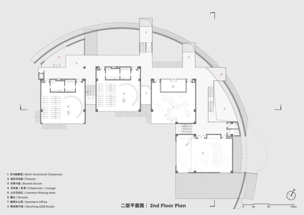 BIM建筑|三里亭幼儿园：点亮社区的星火 / goa大象设计+江南管理中标方案