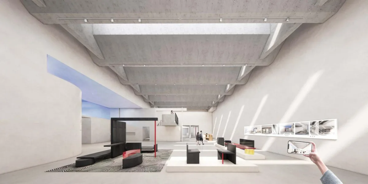 BIM建筑|石家庄太平河城市片区展示中心 / 张雷联合建筑事务所