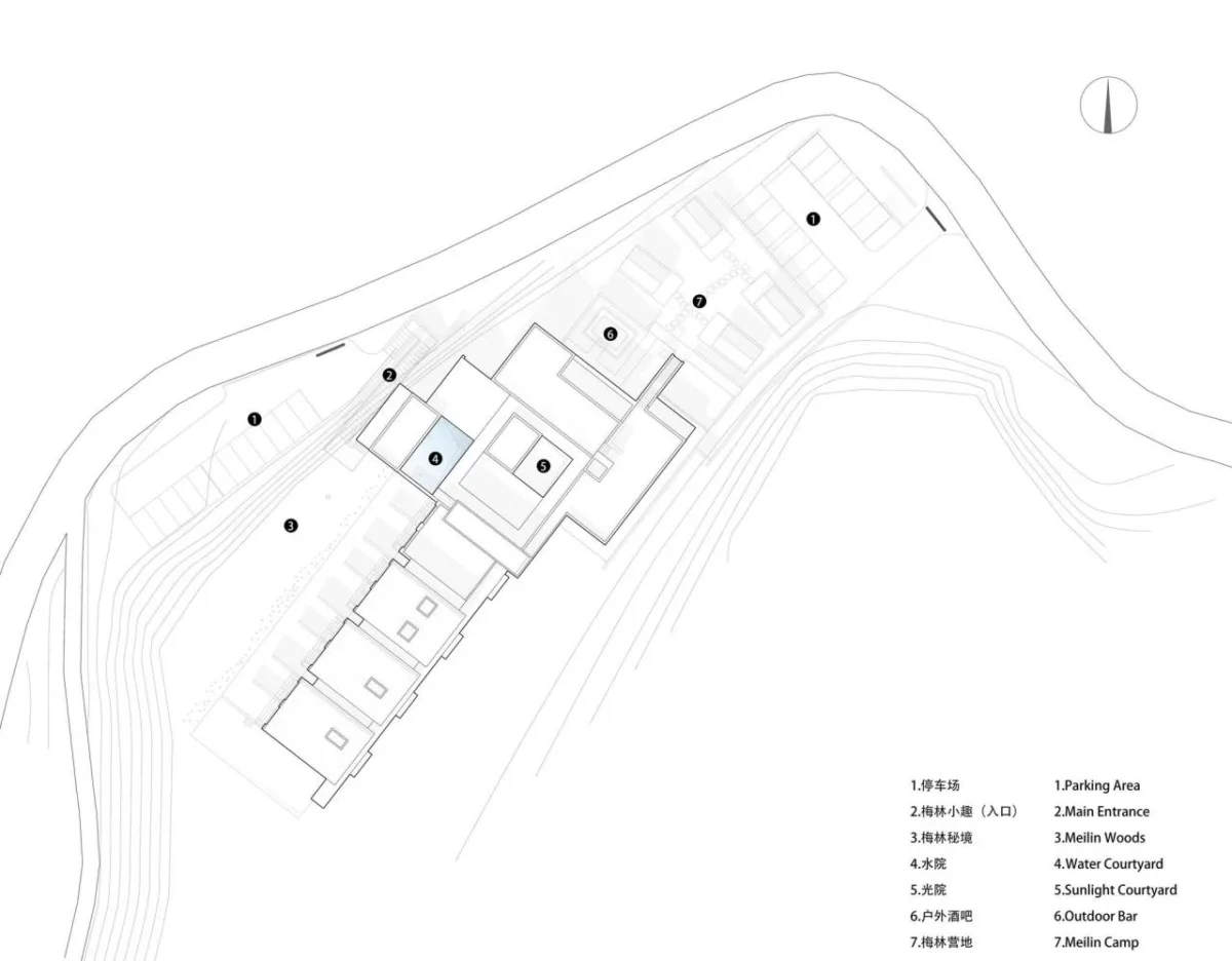BIM建筑|梅宿之言 / 小隐建筑事务所