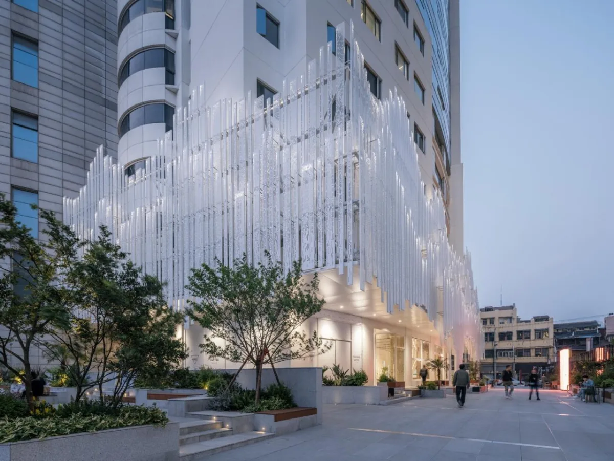 BIM建筑|钢雨：德必上海书城WE改造设计 / Wutopia Lab