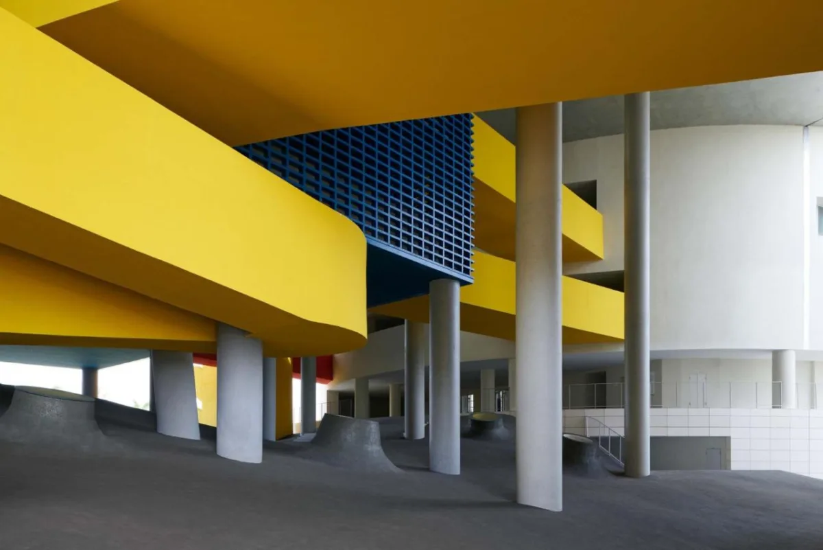 BIM建筑|海口江东寰岛实验学校 / 迹·建筑事务所