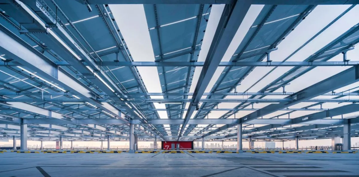 BIM建筑|三区博世汽车部件项目S215停车楼（一期 ）/ 中衡设计集团