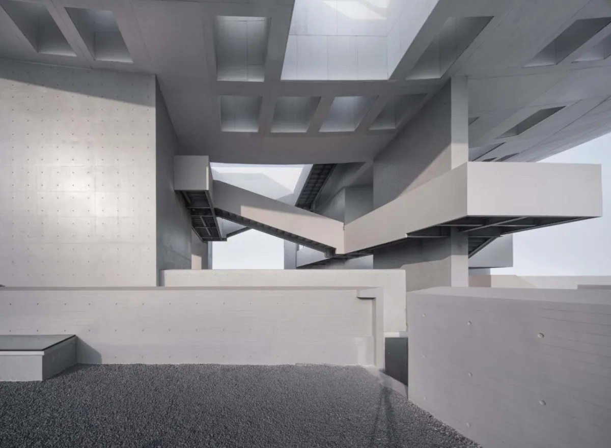 BIM建筑|石家庄太平河城市片区展示中心 / 张雷联合建筑事务所