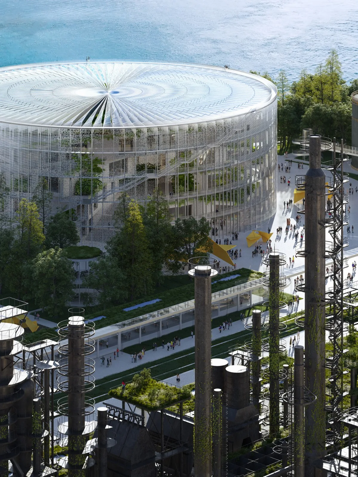BIM建筑|大运河未来艺术科技中心 / MVRDV