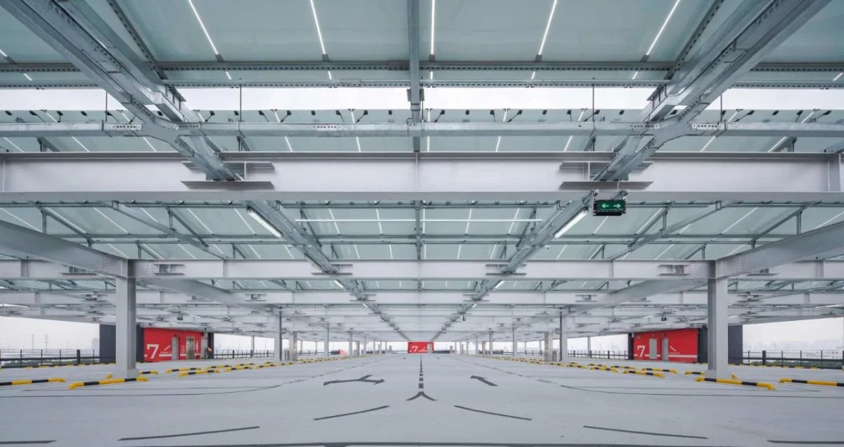 BIM建筑|三区博世汽车部件项目S215停车楼（一期 ）/ 中衡设计集团