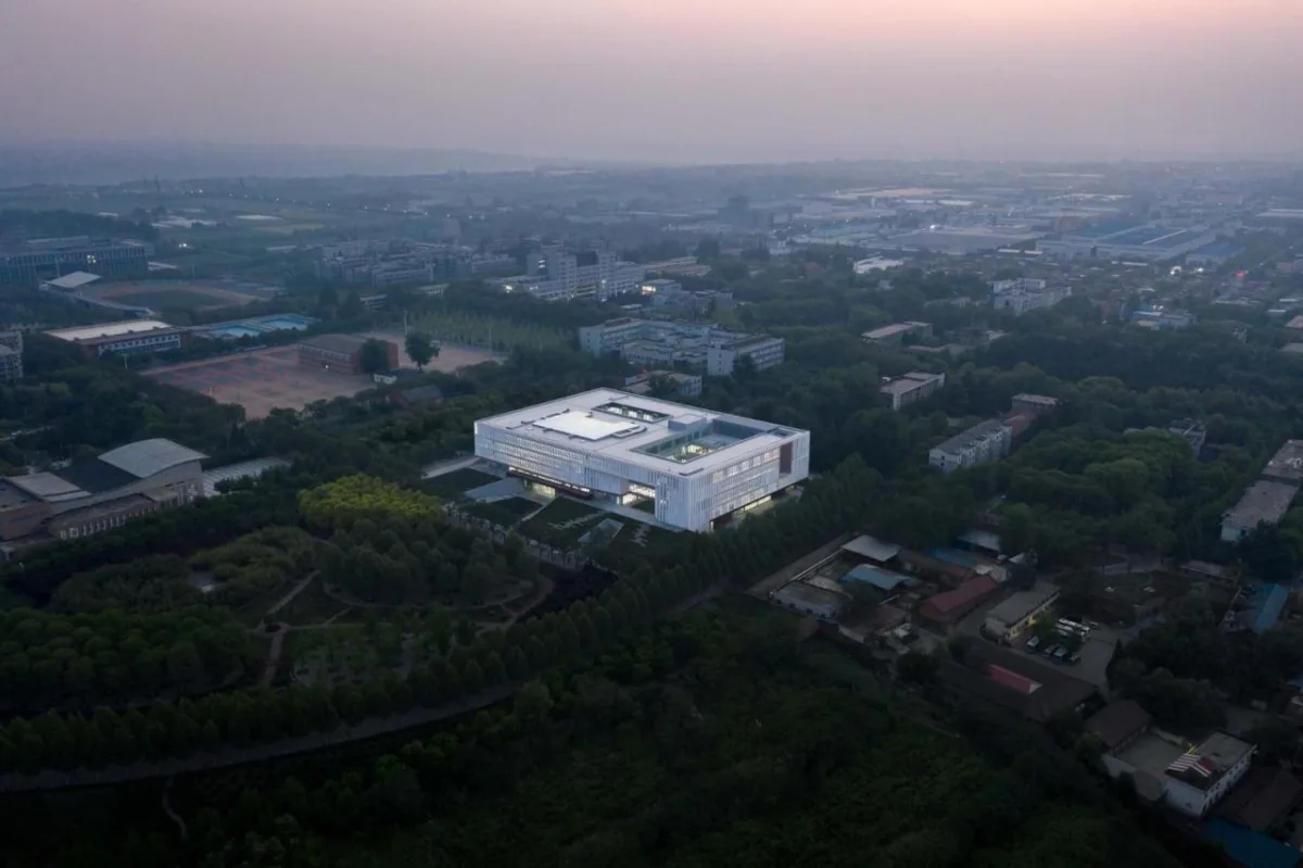 BIM建筑|西北农林科技大学北校区图书馆 / 华南理工大学建筑设计研究院 陶郅工作室