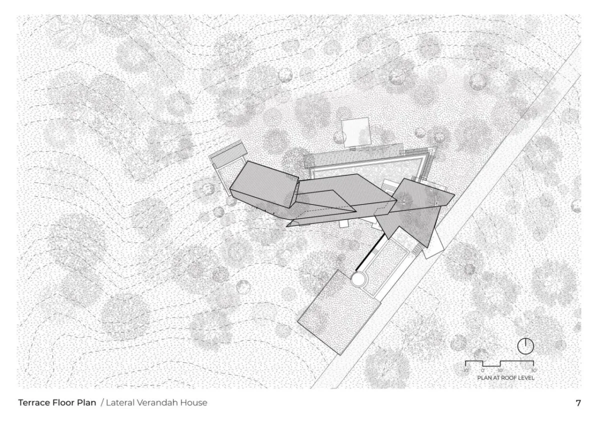 BIM建筑|侧廊之屋 / Malik Architecture