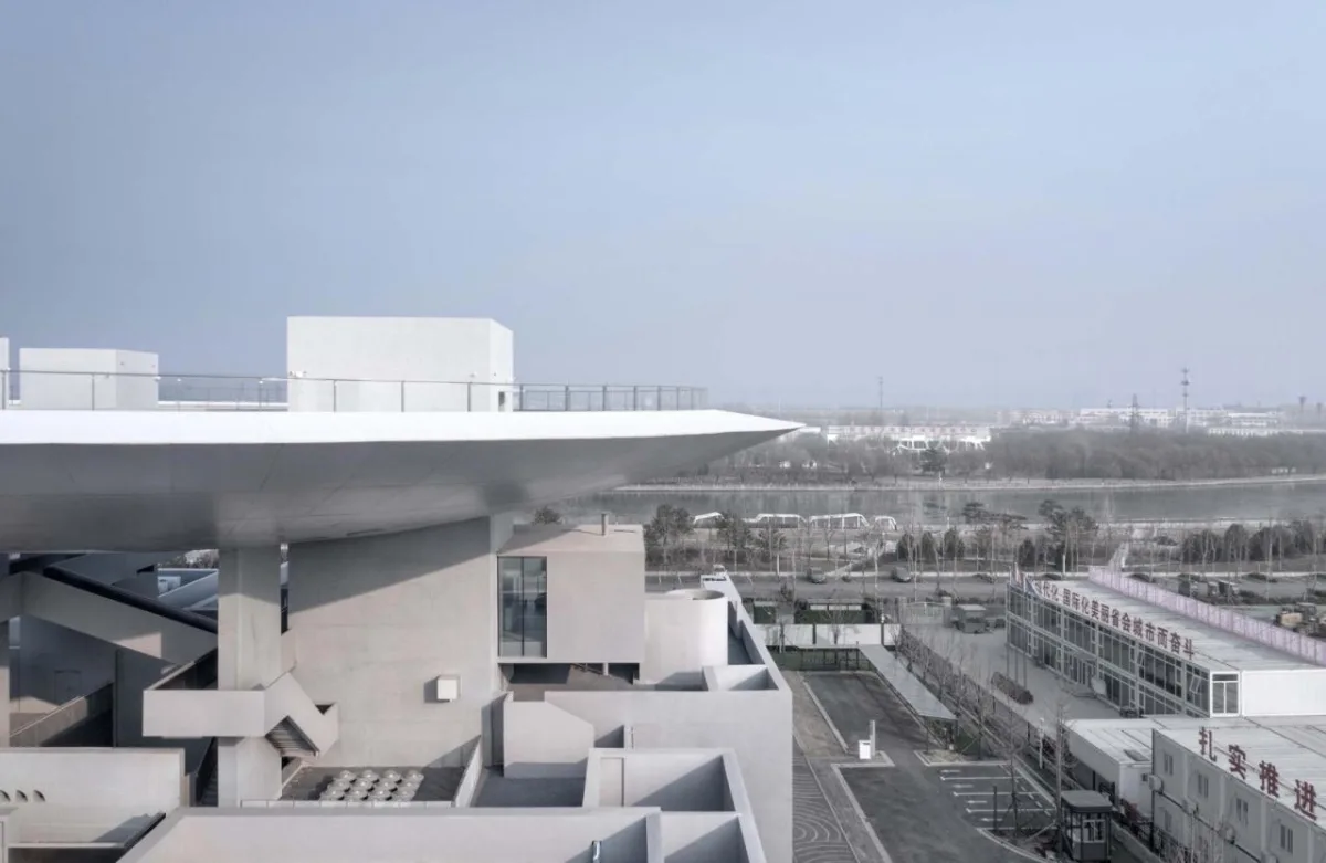 BIM建筑|石家庄太平河城市片区展示中心 / 张雷联合建筑事务所