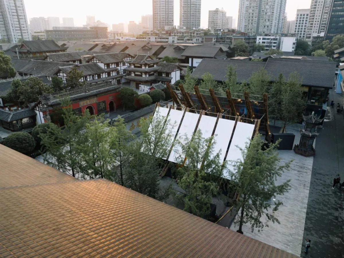 BIM建筑|撇捺之间，穿斗陌阡 / 裸筑更新建筑设计事务所