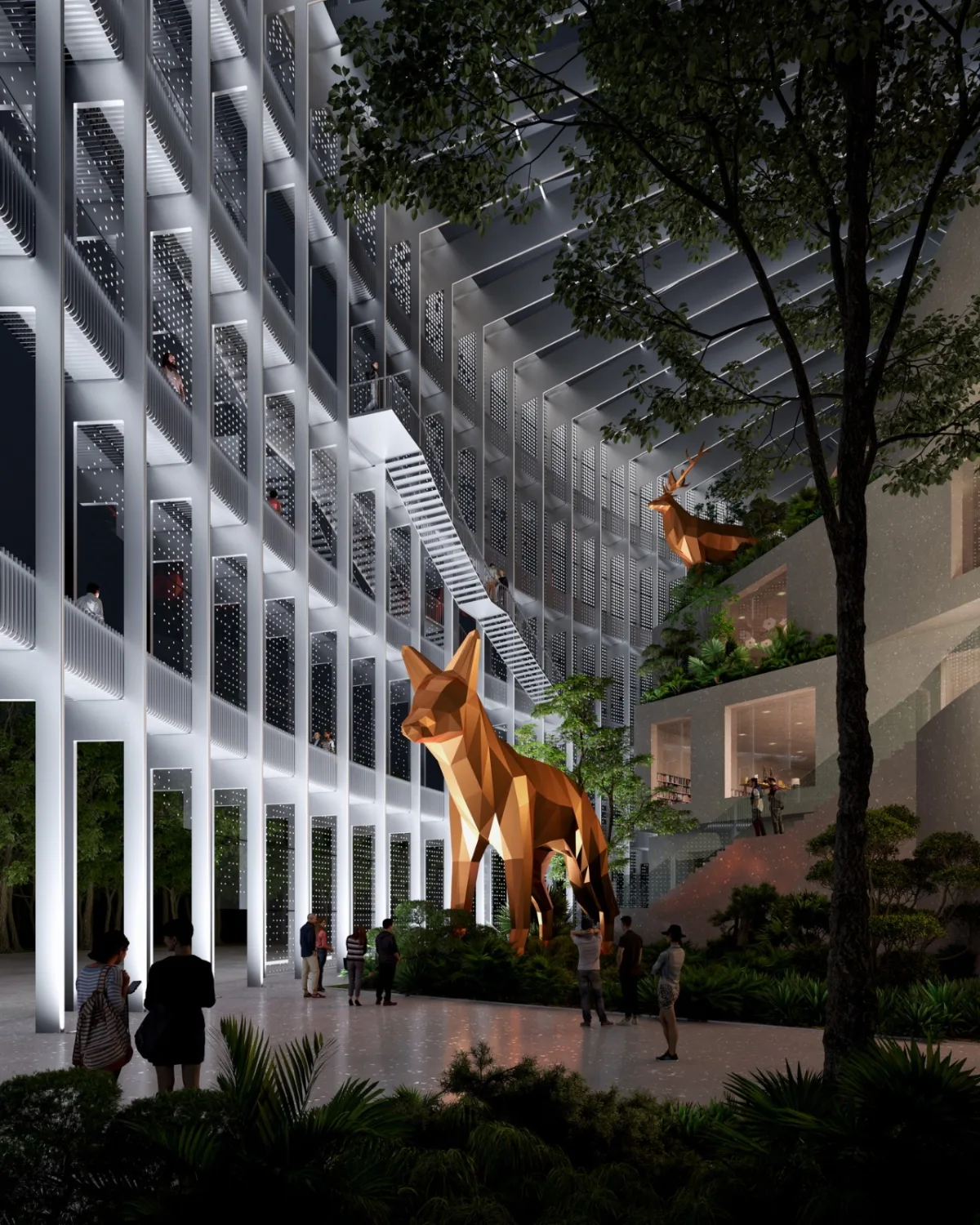 BIM建筑|大运河未来艺术科技中心 / MVRDV