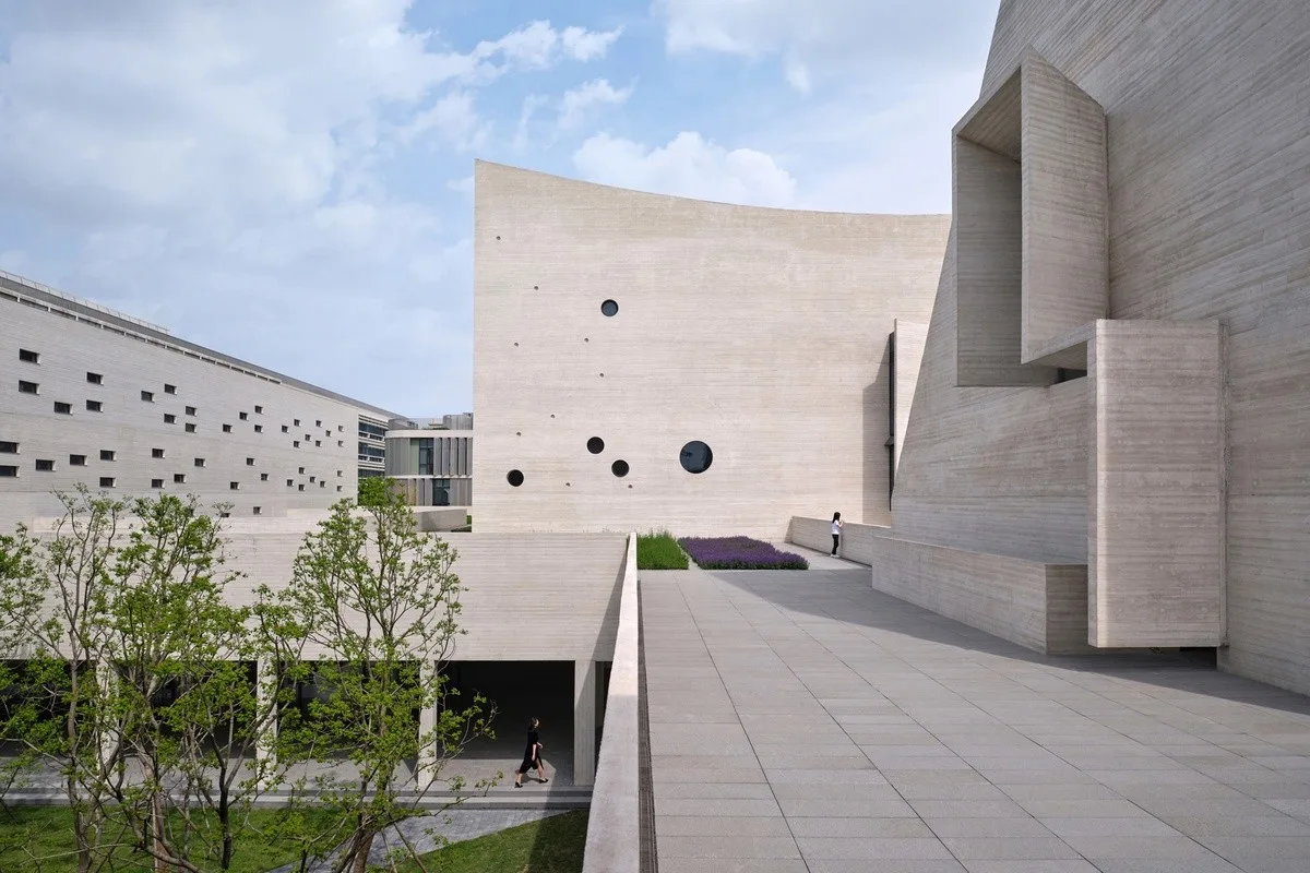 BIM建筑|山峰书院，苏州山峰双语学校文体中心 / OPEN 建筑事务所