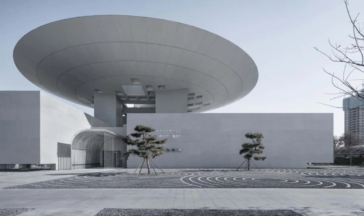 BIM建筑|石家庄太平河城市片区展示中心 / 张雷联合建筑事务所