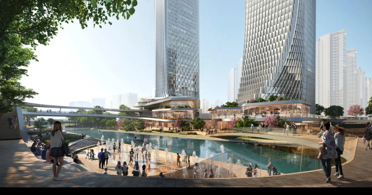 BIM建筑|南京全新人本综合发展项目方案 / UNStudio