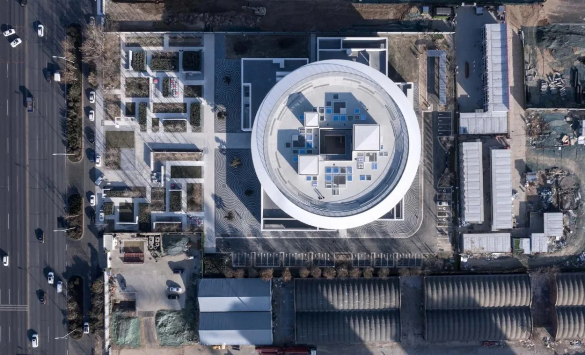BIM建筑|石家庄太平河城市片区展示中心 / 张雷联合建筑事务所