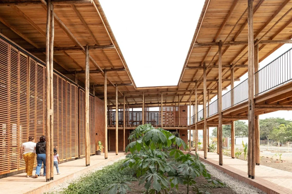 BIM建筑|织工社区生产力发展中心 / Natura Futura Arquitectura + Juan Carlos Bamba