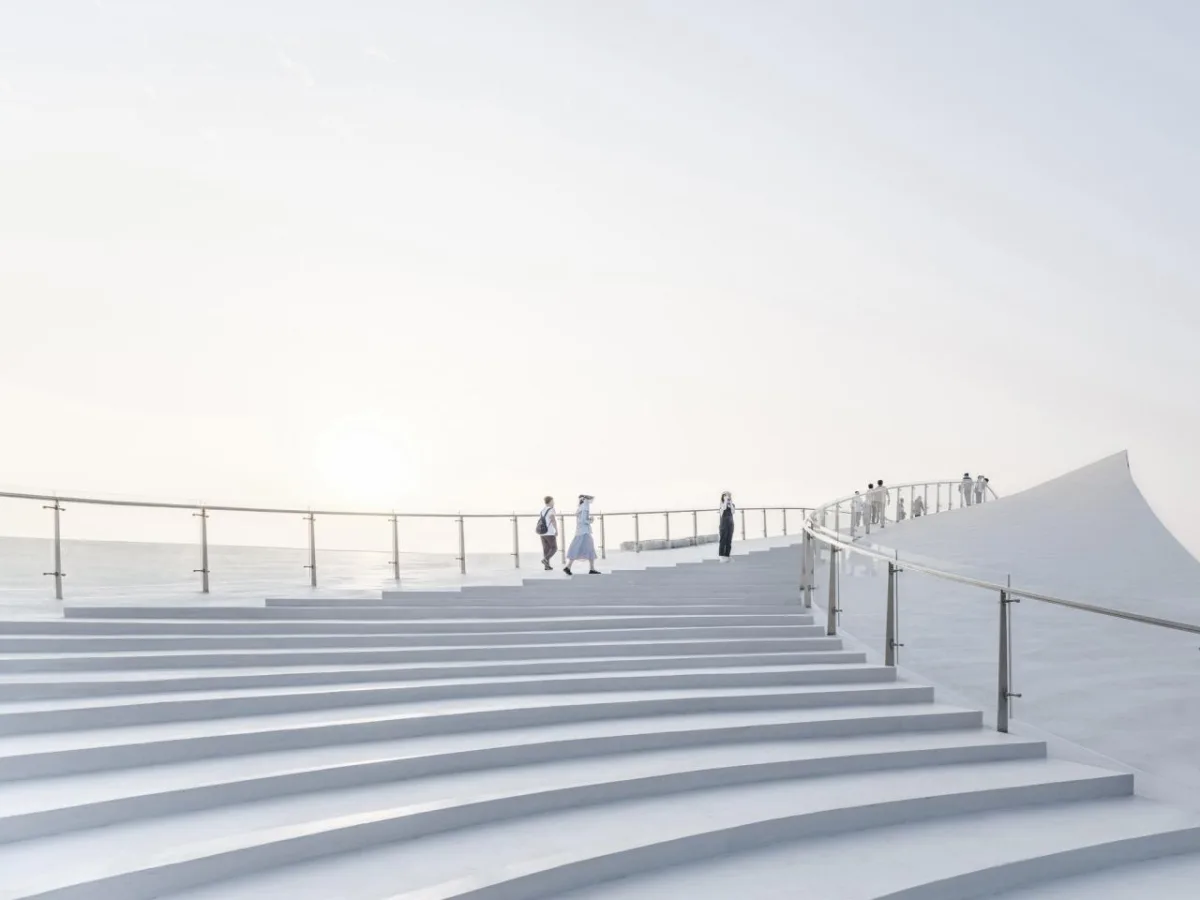 BIM建筑|天空之山，海口湾6号海滨驿站 / 藤本壮介建筑事务所