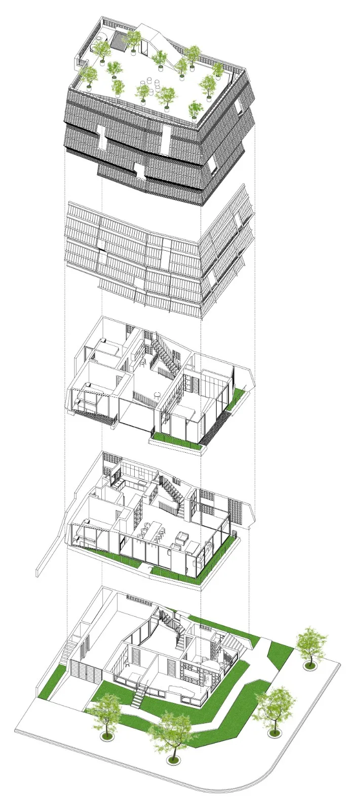BIM建筑|瓦巢 / H&P Architects