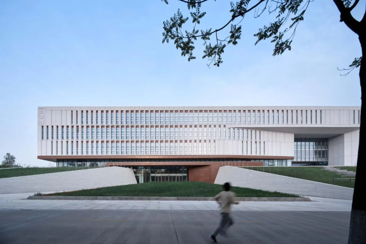 BIM建筑|西北农林科技大学北校区图书馆 / 华南理工大学建筑设计研究院 陶郅工作室