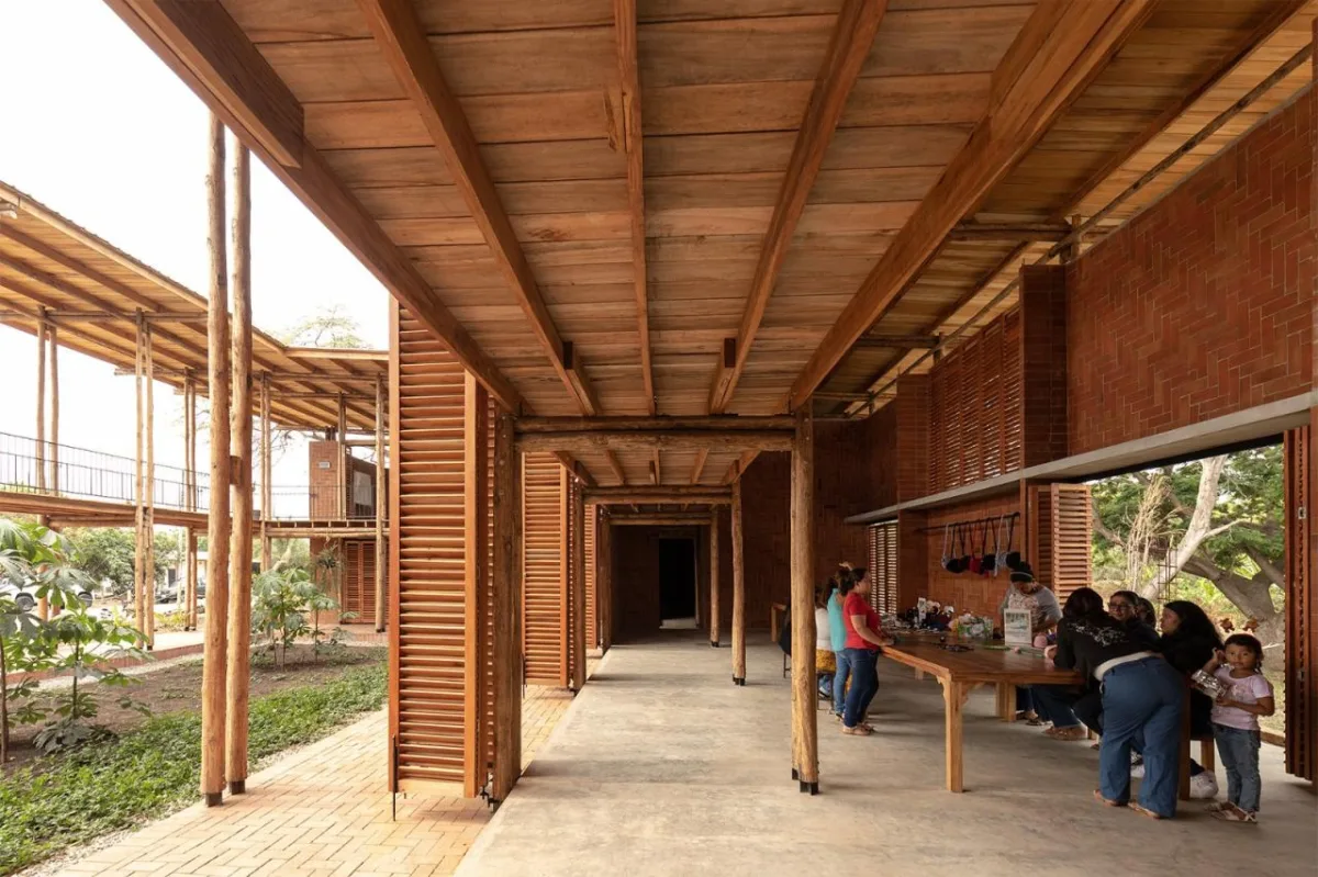 BIM建筑|织工社区生产力发展中心 / Natura Futura Arquitectura + Juan Carlos Bamba