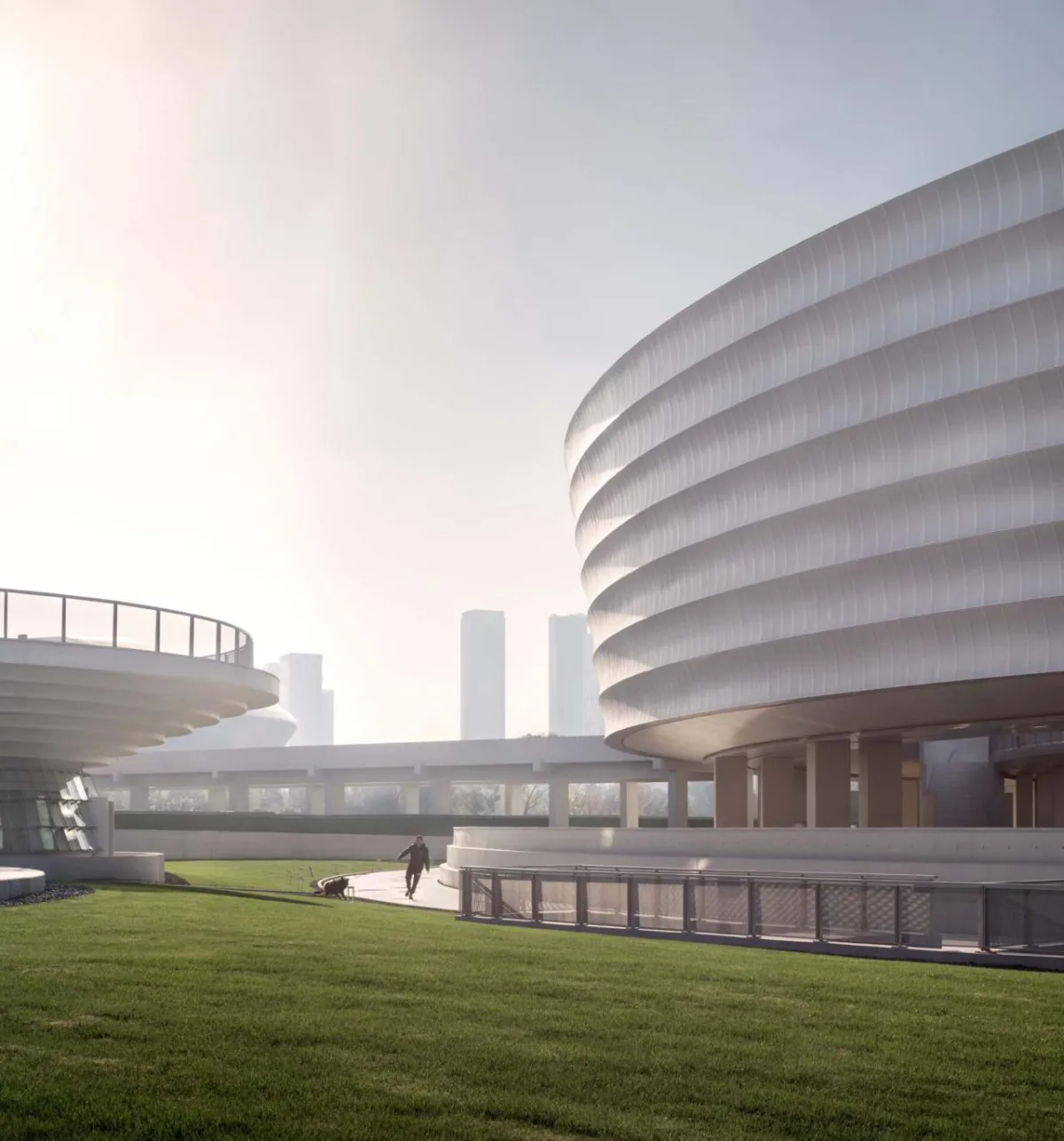 BIM建筑|南京绿博园城市客厅提升工程 / 张·雷设计研究