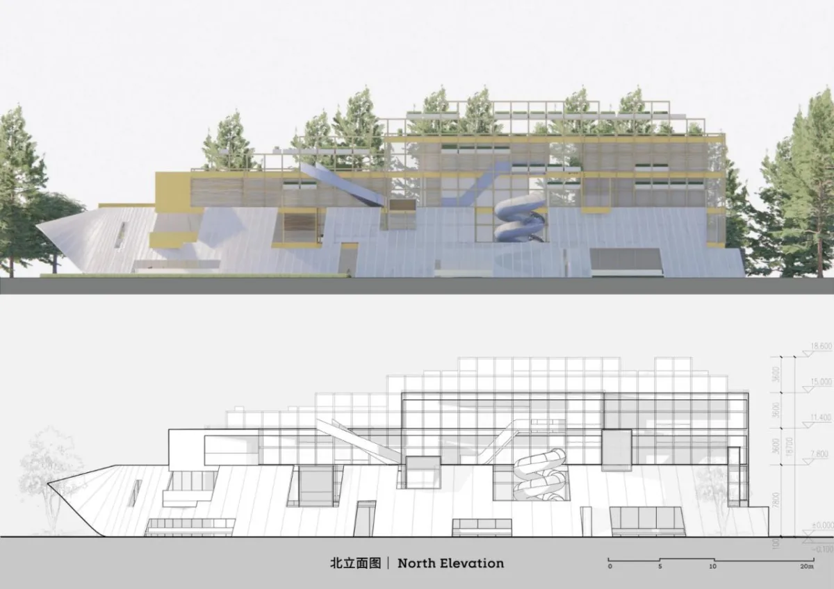 BIM建筑|三里亭幼儿园：点亮社区的星火 / goa大象设计+江南管理中标方案