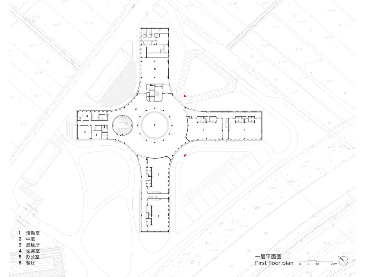 BIM建筑|Education Hub：HIS杭州国际学校 / 朱培栋-line+建筑事务所、gad