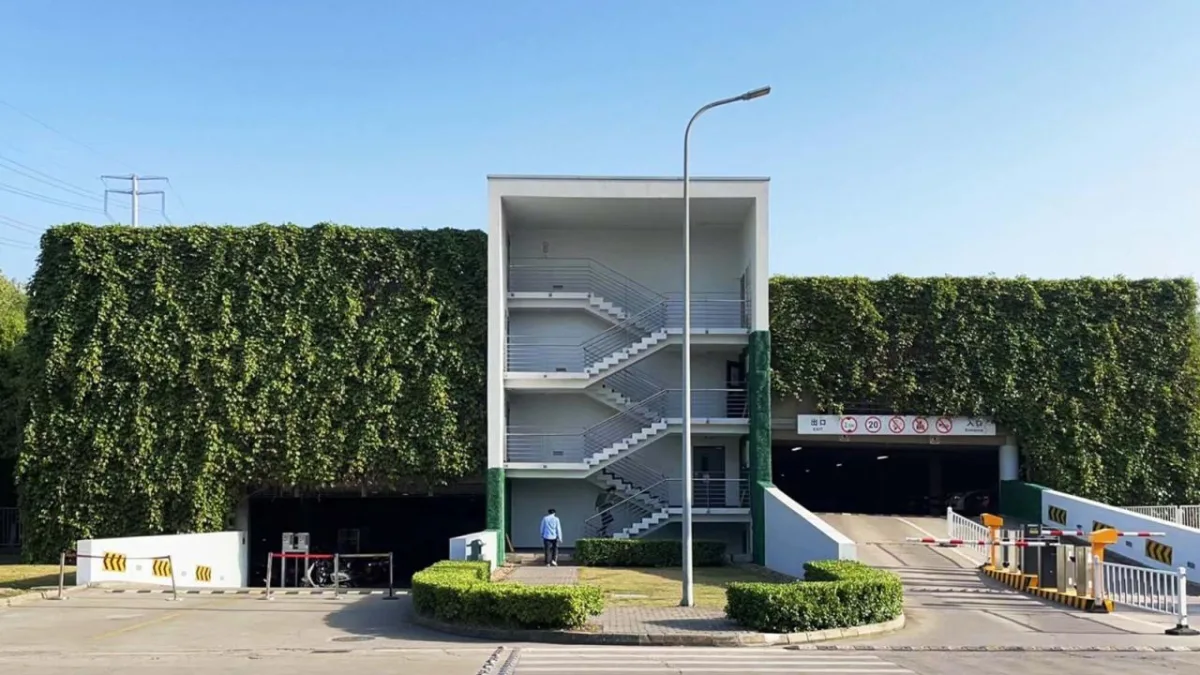 BIM建筑|三区博世汽车部件项目S215停车楼（一期 ）/ 中衡设计集团