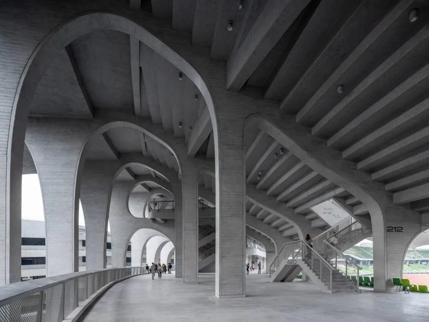 BIM建筑|MAD设计的衢州体育场建成