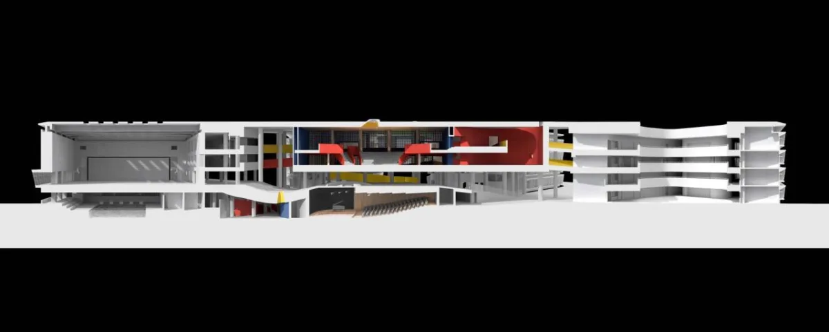 BIM建筑|海口江东寰岛实验学校 / 迹·建筑事务所