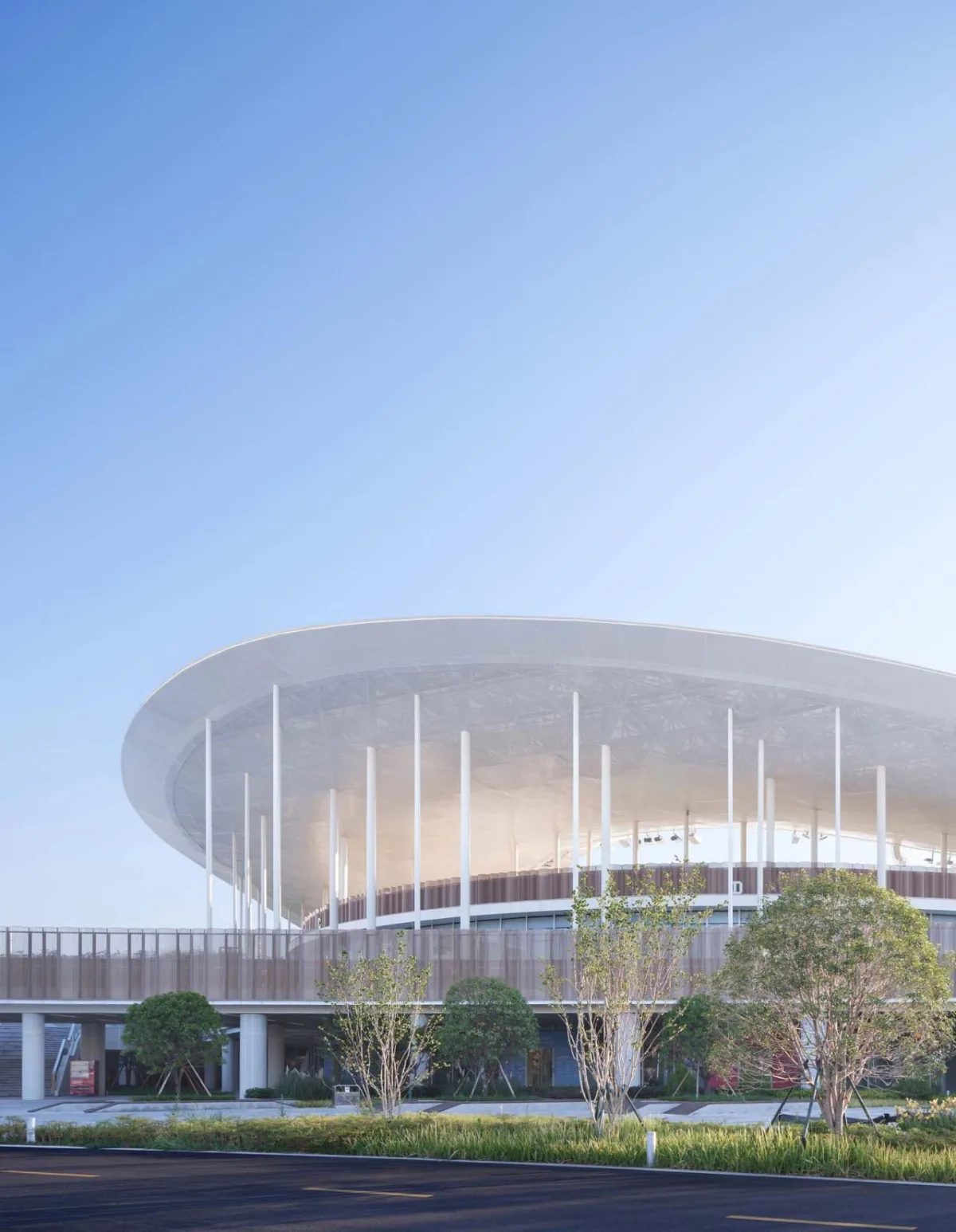 BIM建筑|杭州亚运会棒垒球体育文化中心 / 浙大院-建筑四院