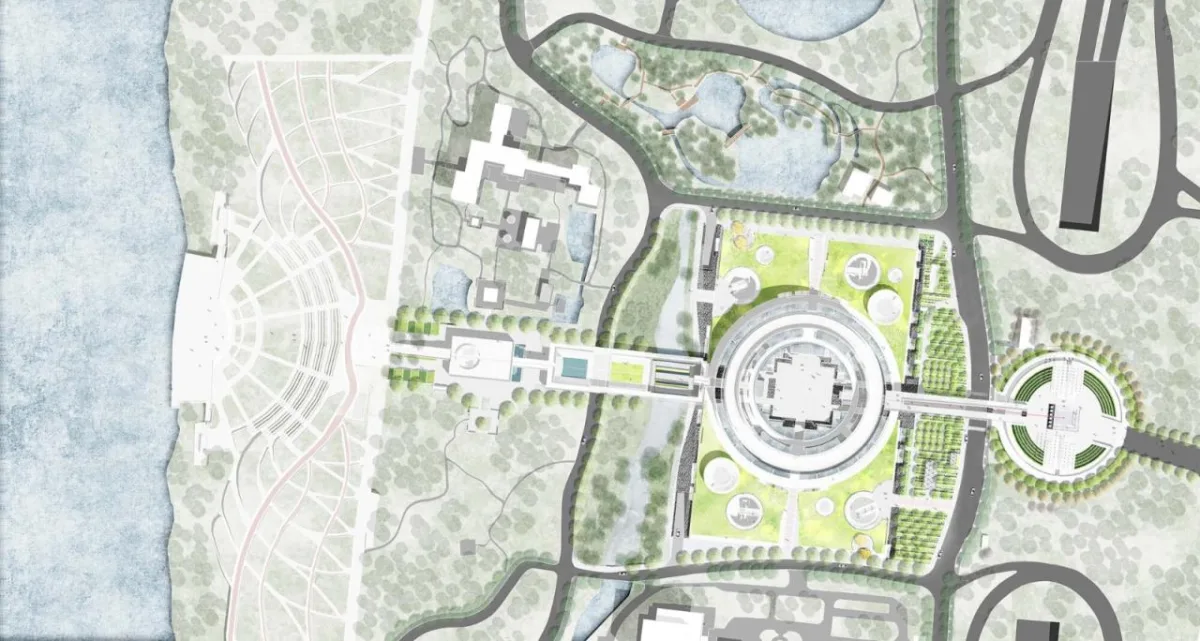 BIM建筑|南京绿博园城市客厅提升工程 / 张·雷设计研究