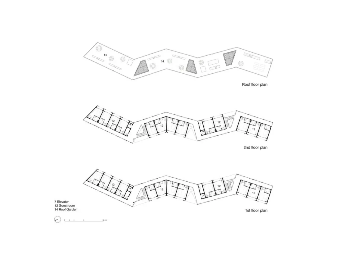 BIM建筑|本特雷酒店 / Sanuki Daisuke architects