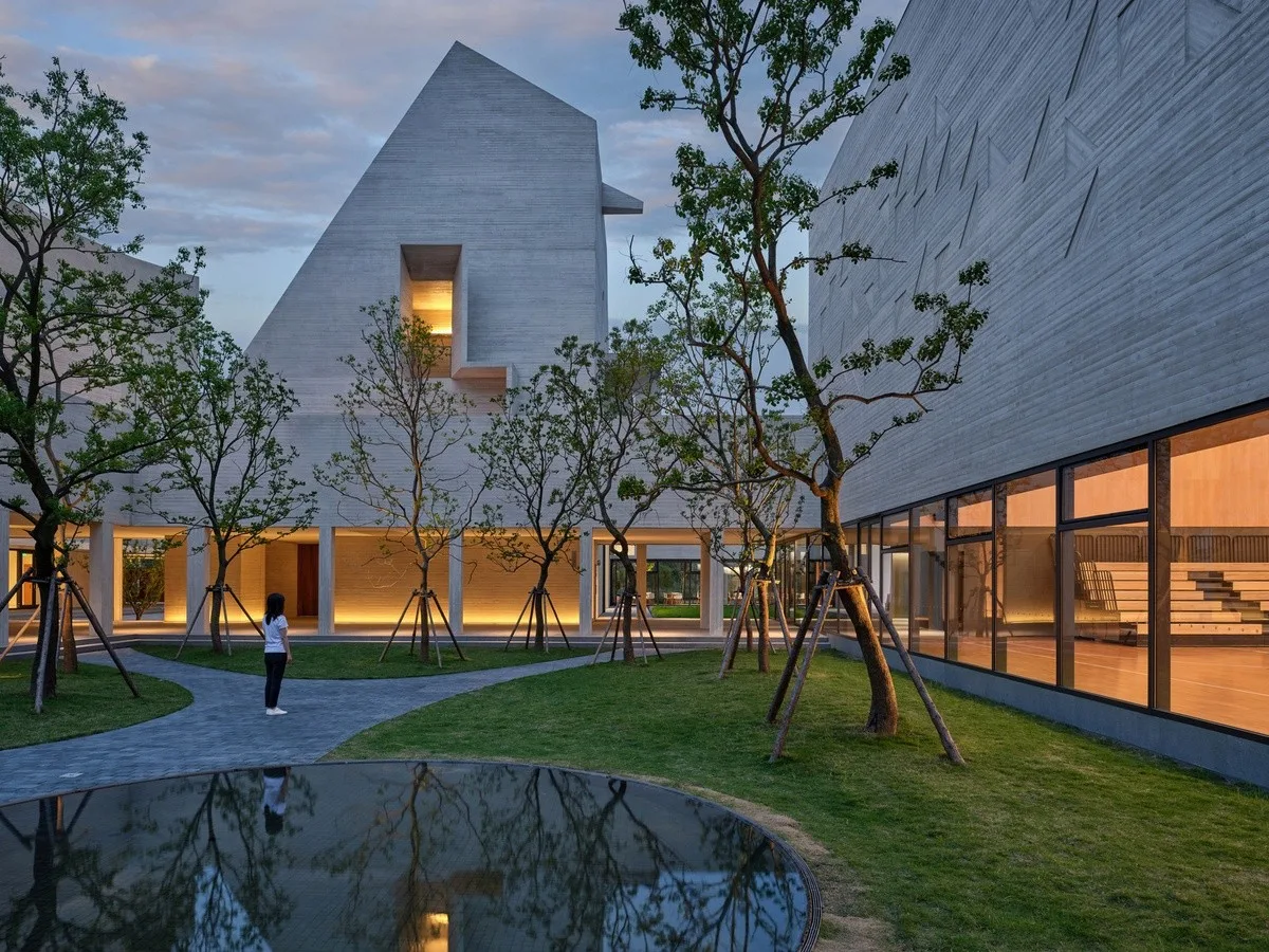 BIM建筑|山峰书院，苏州山峰双语学校文体中心 / OPEN 建筑事务所