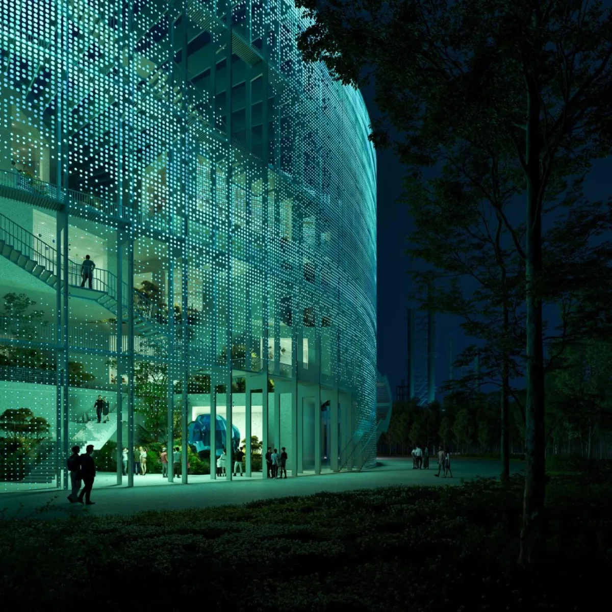 BIM建筑|大运河未来艺术科技中心 / MVRDV