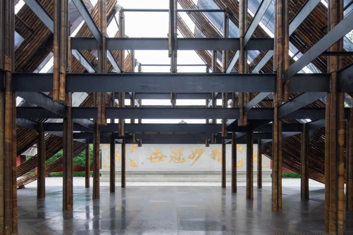 BIM建筑|撇捺之间，穿斗陌阡 / 裸筑更新建筑设计事务所