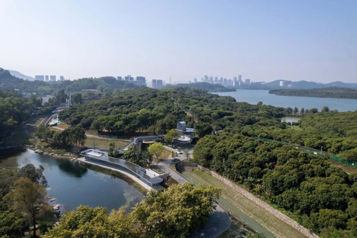 BIM建筑|深圳市南山区环西丽湖绿道（一期）二级驿站及周边景观设计 / 原作设计工作室
