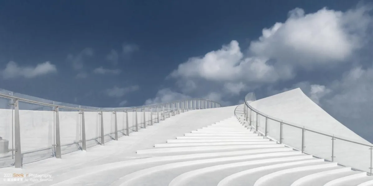 BIM建筑|天空之山，海口湾6号海滨驿站 / 藤本壮介建筑事务所