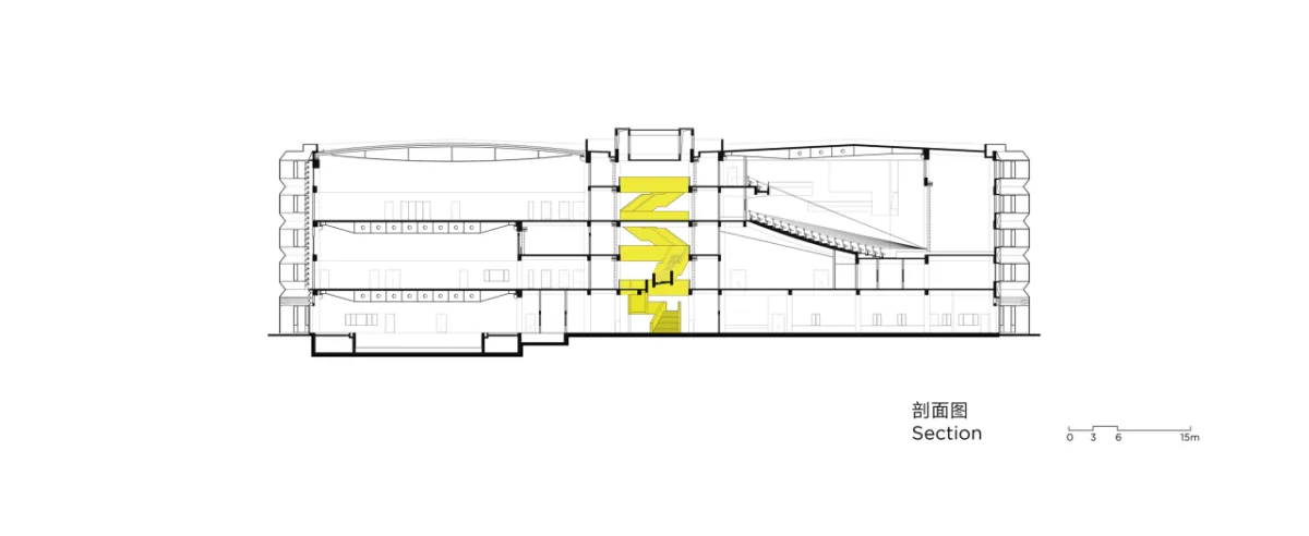 BIM建筑|Education Hub：HIS杭州国际学校 / 朱培栋-line+建筑事务所、gad