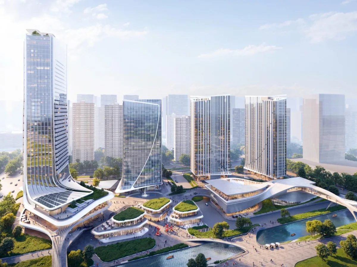 BIM建筑|南京全新人本综合发展项目方案 / UNStudio