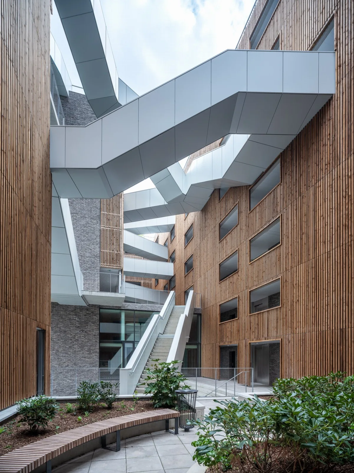 BIM建筑|法国巴黎国际大学城中国学舍 / 非常建筑 + CAAU