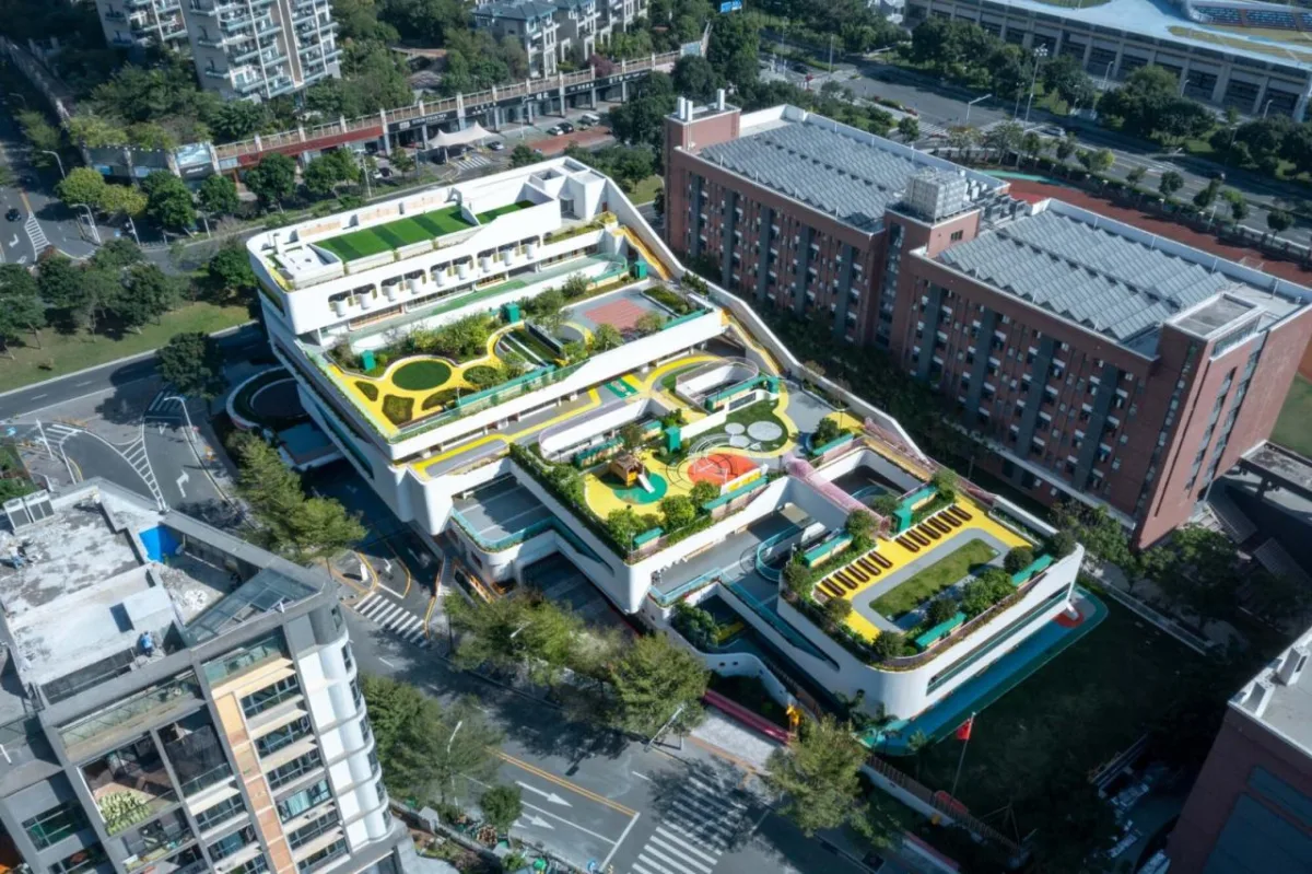 BIM建筑|深圳市南山区教育幼儿园深圳湾分部 / 深圳市天华建筑设计