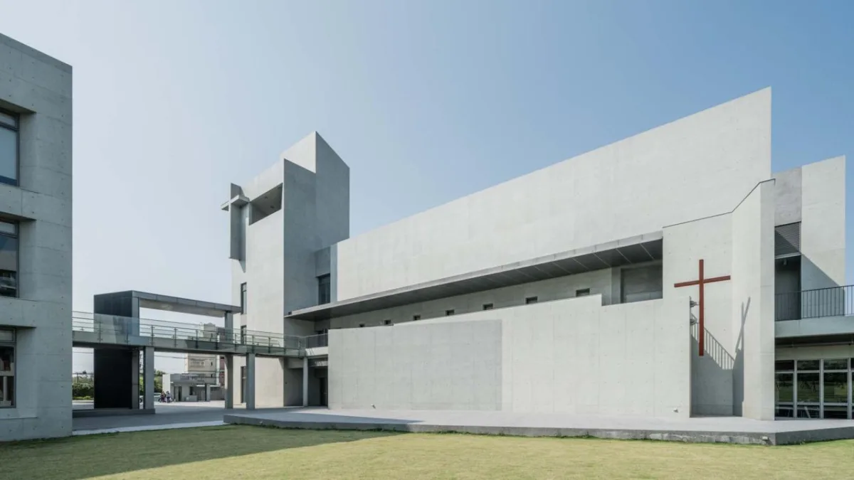 BIM建筑|中华福音神研究学院八德校区教堂 / 潘冀联合建筑师事务所