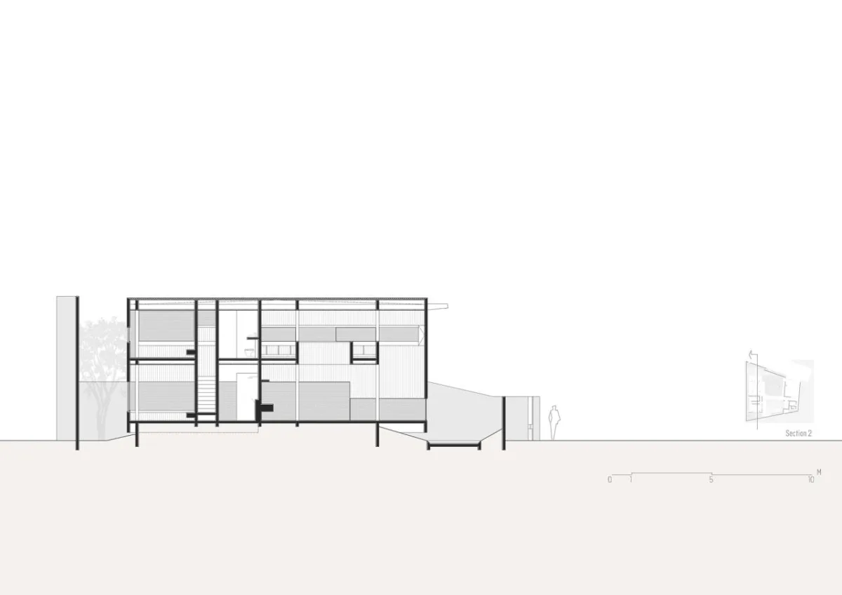 BIM建筑|跨廊桥相连，Tanatakah 别墅 / asimapra