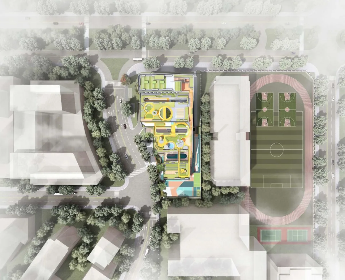 BIM建筑|深圳市南山区教育幼儿园深圳湾分部 / 深圳市天华建筑设计